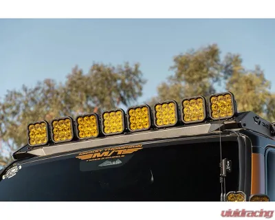 DV8 Off-Road Roof Rack Light Mount Toyota Land Cruiser | Lexus GX550 2025 - RRTL4-01L