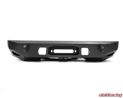 DV8 Off-Road Centric Winch Front Bumper for 2025 Toyota 4Runner, Steel, Black Powder Coat - FBTF3-03