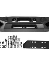 DV8 Off-Road Centric Winch Front Bumper for 2025 Toyota 4Runner, Steel, Black Powder Coat                                     - FBTF3-03 - Image 15