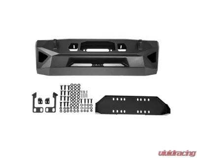 DV8 Off-Road Centric Winch Front Bumper for 2025 Toyota 4Runner, Steel, Black Powder Coat - FBTF3-03