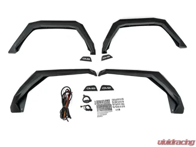 DV8 Offroad Armor Fender Flares - FDGL-09