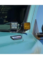 DV8 Off-Road Ditch Light Brackets for 2025 Toyota 4Runner, Steel, Bolt-On, Black Finish                                     - LBTF3-01 - Image 2