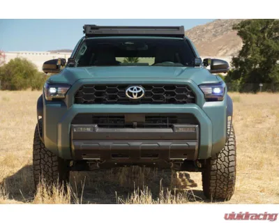 DV8 Off-Road Ditch Light Brackets for 2025 Toyota 4Runner, Steel, Bolt-On, Black Finish - LBTF3-01