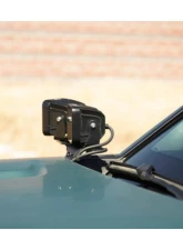 DV8 Off-Road Ditch Light Brackets for 2025 Toyota 4Runner, Steel, Bolt-On, Black Finish                                     - LBTF3-01 - Image 9