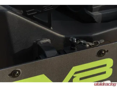 DV8 Offroad Universal Quick Release D-Ring License Plate Mount - LPUN-01