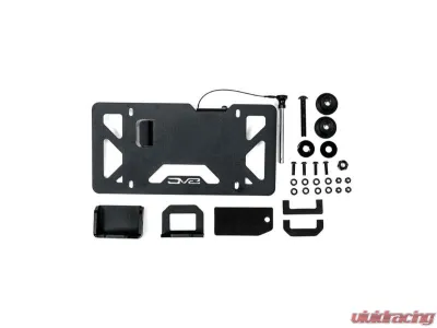 DV8 Offroad Universal Quick Release D-Ring License Plate Mount - LPUN-01