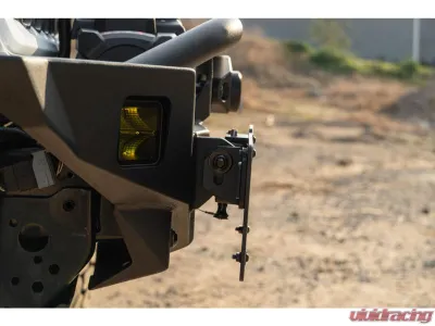 DV8 Offroad Universal Quick Release D-Ring License Plate Mount - LPUN-01