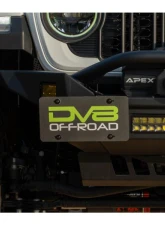 DV8 Offroad Universal Quick Release D-Ring License Plate Mount                                     - LPUN-01 - Image 6