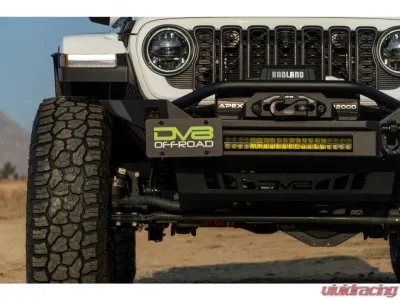 DV8 Offroad Universal Quick Release D-Ring License Plate Mount - LPUN-01