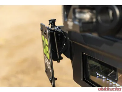 DV8 Offroad Universal Quick Release D-Ring License Plate Mount - LPUN-01