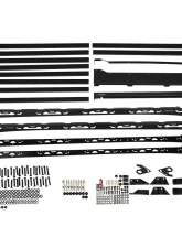 DV8 Off-Road Spec Series Roof Rack for 2025-2026 Toyota 4Runner, Aluminum, Low Profile, Black Finish                                     - RRTF3-02 - Image 5