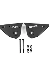 DV8 Off-Road Trailing Arm Skid Plates for 2025 Toyota 4Runner, 5mm Steel, Black Finish                                     - SPTF3-02 - Image 4