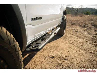 DV8 Offroad Crew Cab OE Plus Side Steps - SRDR1-01