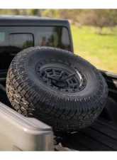 DV8 Offroad Adjustable In-Bed Tire Carrier                                     - TCGL-03 - Image 2