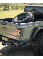 DV8 Offroad Adjustable In-Bed Tire Carrier                                     - TCGL-03 - Image 4