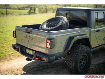 DV8 Offroad Adjustable In-Bed Tire Carrier - TCGL-03