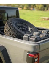 DV8 Offroad Adjustable In-Bed Tire Carrier                                     - TCGL-03 - Image 6