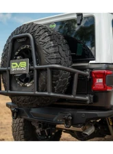 DV8 Off-Road Body Mounted Tire Carrier for Jeep Wrangler JL 2018-2025, Fits Tires Up to 40x13.50                                     - TCJL-14 - Image 3