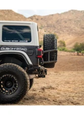 DV8 Off-Road Body Mounted Tire Carrier for Jeep Wrangler JL 2018-2025, Fits Tires Up to 40x13.50                                     - TCJL-14 - Image 7