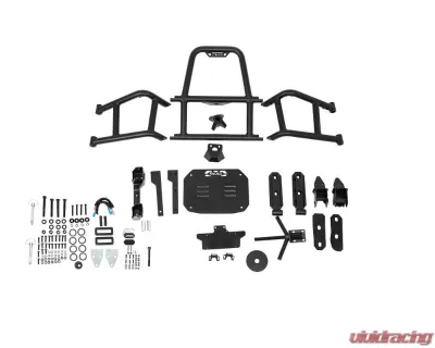 DV8 Off-Road Body Mounted Tire Carrier for Jeep Wrangler JL 2018-2025, Fits Tires Up to 40x13.50 - TCJL-14