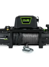 DV8 Off-Road Xtract 12,000 lb Winch with Synthetic Rope, Relocatable Solenoid Box, 80 ft Line                                     - WB12K-SR - Image 15