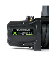 DV8 Off-Road Xtract 12,000 lb Winch with Synthetic Rope, Relocatable Solenoid Box, 80 ft Line                                     - WB12K-SR - Image 2
