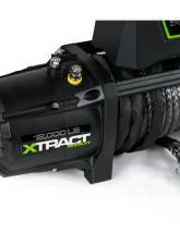 DV8 Off-Road Xtract 12,000 lb Winch with Synthetic Rope, Relocatable Solenoid Box, 80 ft Line                                     - WB12K-SR - Image 4