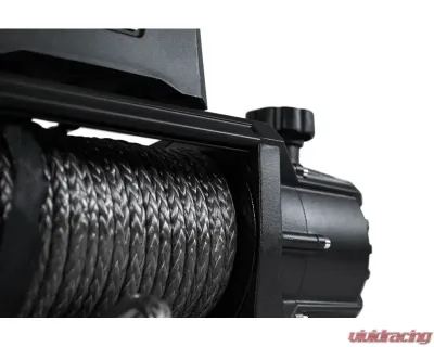 DV8 Off-Road Xtract 12,000 lb Winch with Synthetic Rope, Relocatable Solenoid Box, 80 ft Line - WB12K-SR