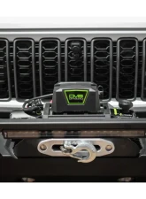 DV8 Off-Road Xtract 12,000 lb Winch with Synthetic Rope, Relocatable Solenoid Box, 80 ft Line                                     - WB12K-SR - Image 9