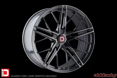 Klassen ID F53R Wheel 19x9.5 BLANK 15-45mm Dark Graphite Metallic - F53R-DGM888199515