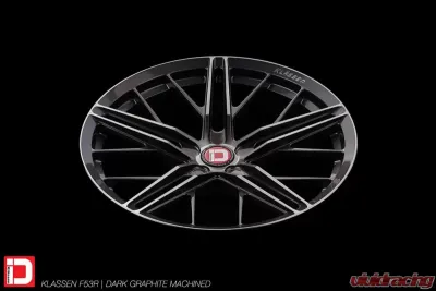 Klassen ID F53R Wheel 19x9.5 BLANK 15-45mm Dark Graphite Metallic - F53R-DGM888199515