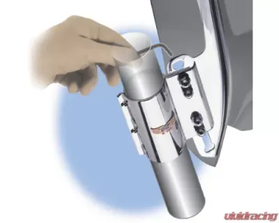 National Cycle Chrome Triple Tree Heavy Duty Mount Kit - KIT-BN