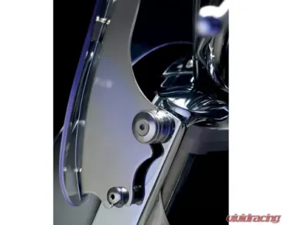 National Cycle Switchblade Chrome Tapered Forks Quick Release Mount Kit Honda 1999-2017 - KIT-Q203