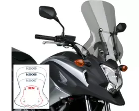 National Cycle Vstream Sport/Tour Replacement Windscreen Honda NC700X