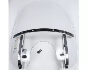 National Cycle Switchblade Clear 2-Up Quick Release Windshield 18.50