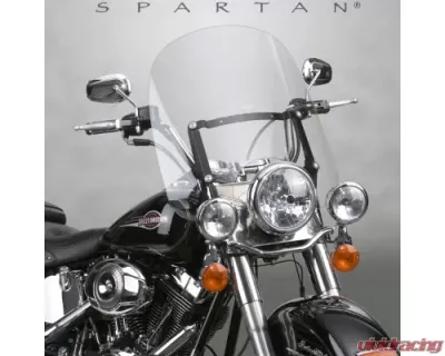 National Cycle Spartan Windshield Clear Quick Release 18.5" Harley-Davidson N21200 - N21200