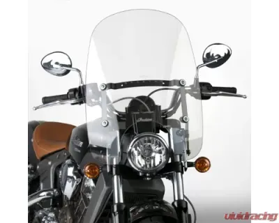 National Cycle Spartan Windshield Clear Quick Release 18.5" Indian Scout 2015-2017 - N21203