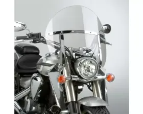 National Cycle Switchblade Clear Chopped Quick Release Windshield 15.20