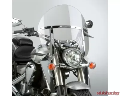 National Cycle Switchblade Clear Chopped Quick Release Windshield 15.20" Honda | Victory 1997-2017 - N21425