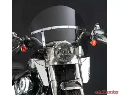 National Cycle Switchblade Tint Chopped Quick Release Windshield 14.90" Harley-Davidson 1986-2017 - N21428A