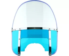 National Cycle Heritage Blue Adjustable Window Beaded Heavy Duty Windshield Harley-Davidson 1994-2017