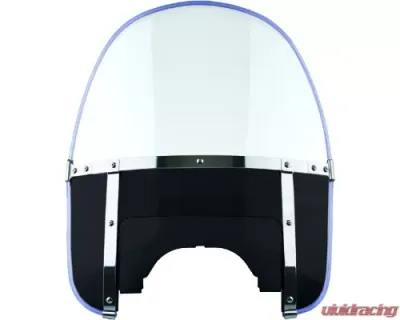 National Cycle Heritage Black Adjustable Window Beaded Heavy Duty Windshield Harley-Davidson 1980-1984 - N2234