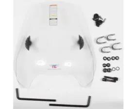 National Cycle Clear U-Clamp Mount Deflector Screen