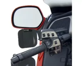 National Cycle Dark Tint Wing Deflectors Mirror Mount Honda GL1800 2001-2016