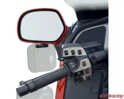 National Cycle Light Tint Wing Deflectors Mirror Mount Honda GL1800 2001-2016 - N5110