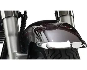 National Cycle 2-Piece Chrome Cast Front Fender Tips Harley-Davidson