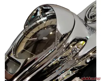 National Cycle Chrome Speedometer Cowl Kawasaki VN1700 | 2000 Vulcan 2000-2014 - N7811