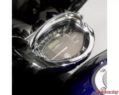 National Cycle Chrome Speedometer Cowl Yamaha XVS1300 | AT V-Star | XVZ1300CT Royal Star - N7830