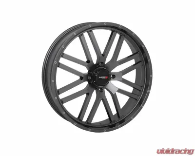 System 3 Off-Road ST-3 Simulated Beadlock Wheels 24x6.5 4x137 4+2.5 10mm Gunmetal Grey - 24S3-1537