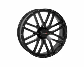 System 3 Off-Road ST-3 Simulated Beadlock Wheels 24x6.5 4x137 4+2.5 10mm Matte Black